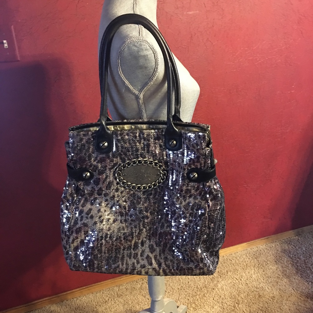 Betsey Johnson Viva La Betsey Sequin Tote